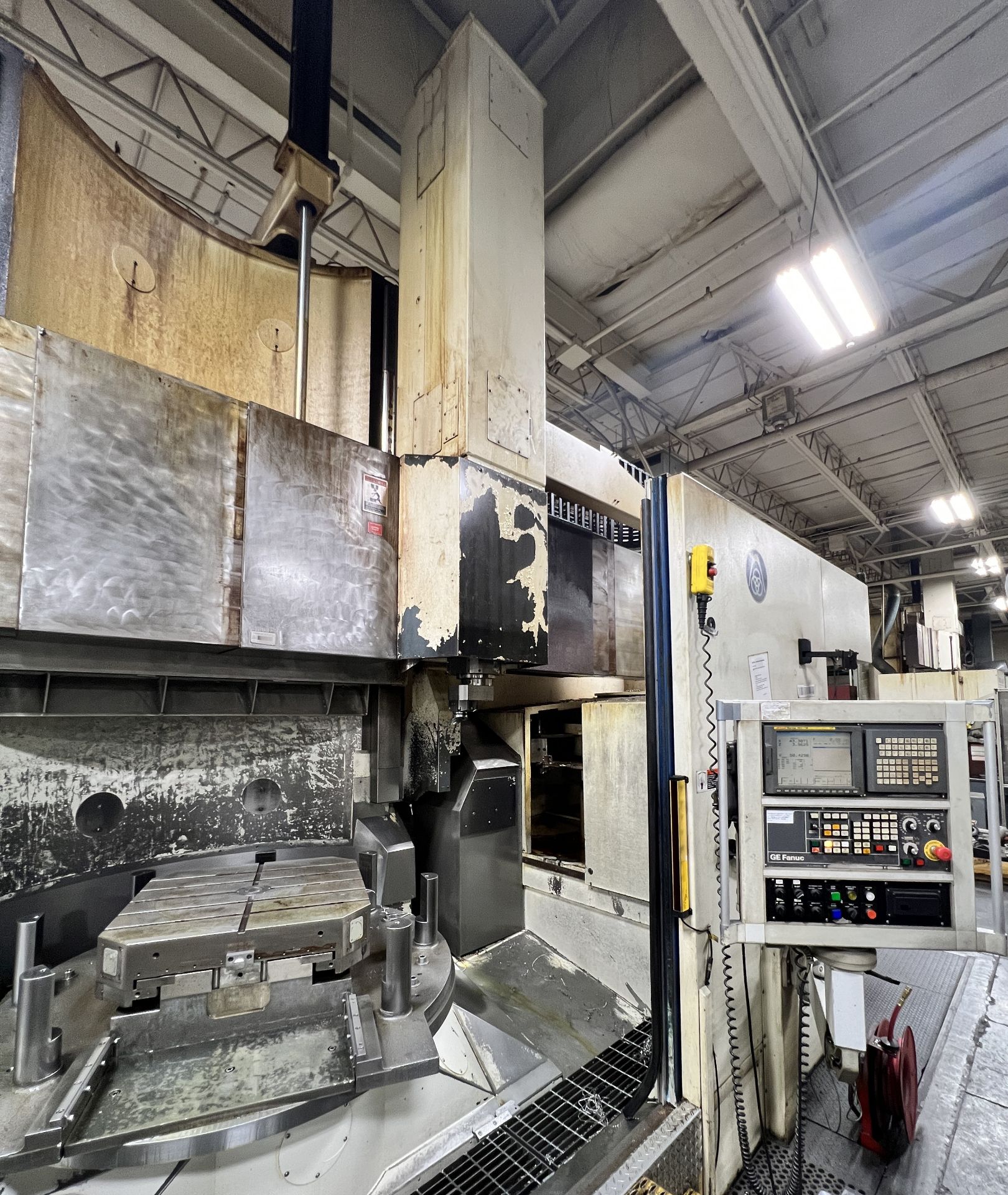 Giddings & Lewis VTC1600 CNC Vertical Boring Mill - Image 3 of 8