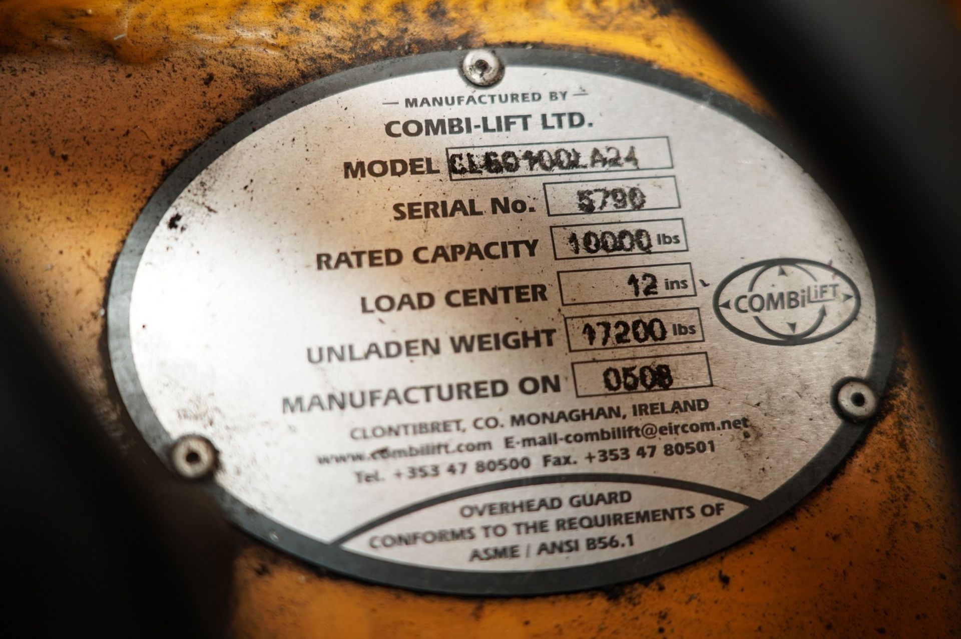 Narrow Aisle Combi-Lift Model CL60100LA24 - Image 8 of 11