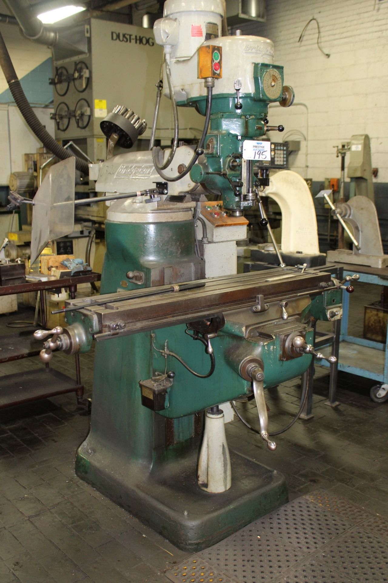 Bridgeport Vertical Milling Machine - Image 5 of 14