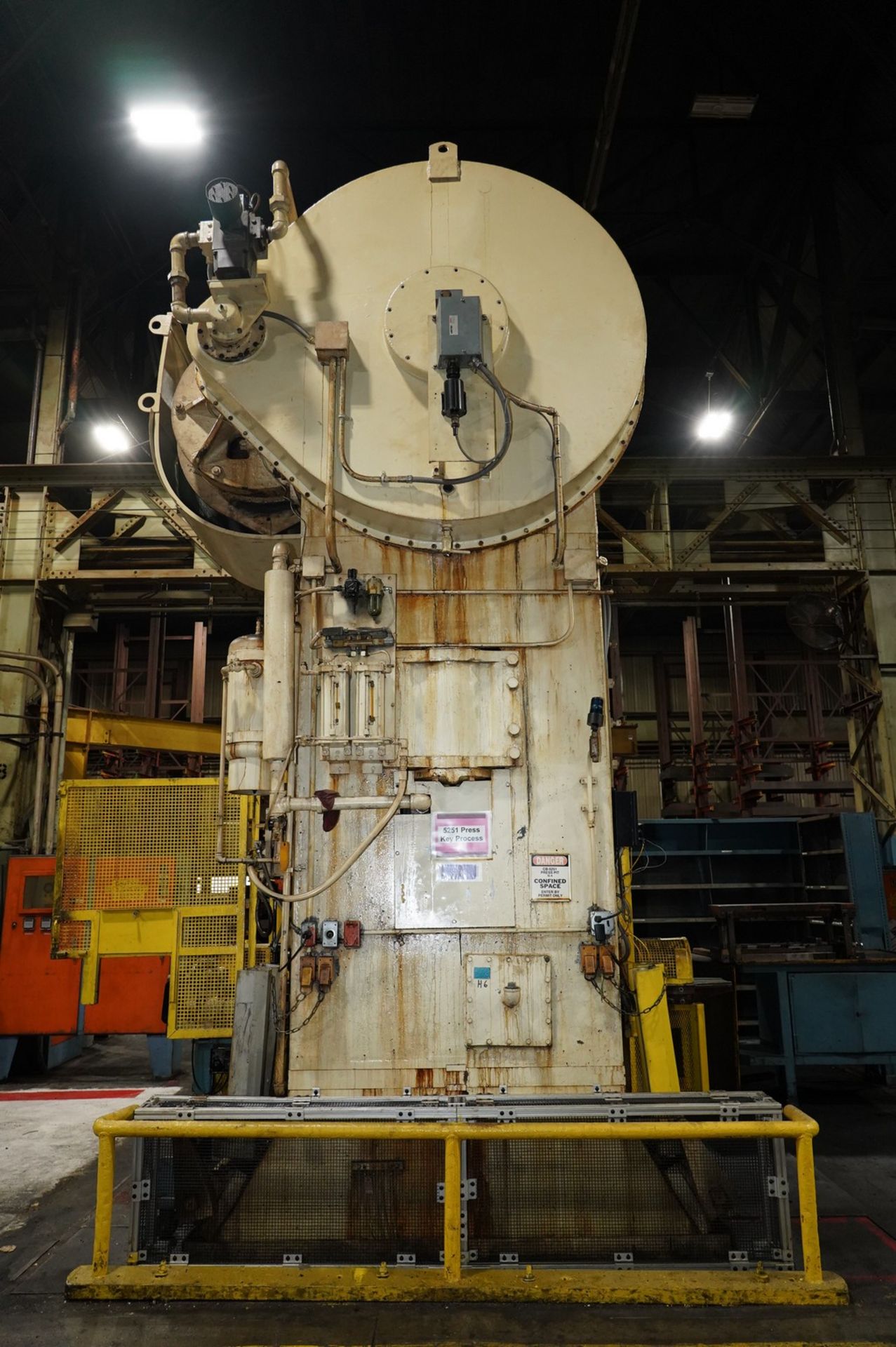 Clearing Model E-2600-72 600 Ton Press - Image 6 of 19