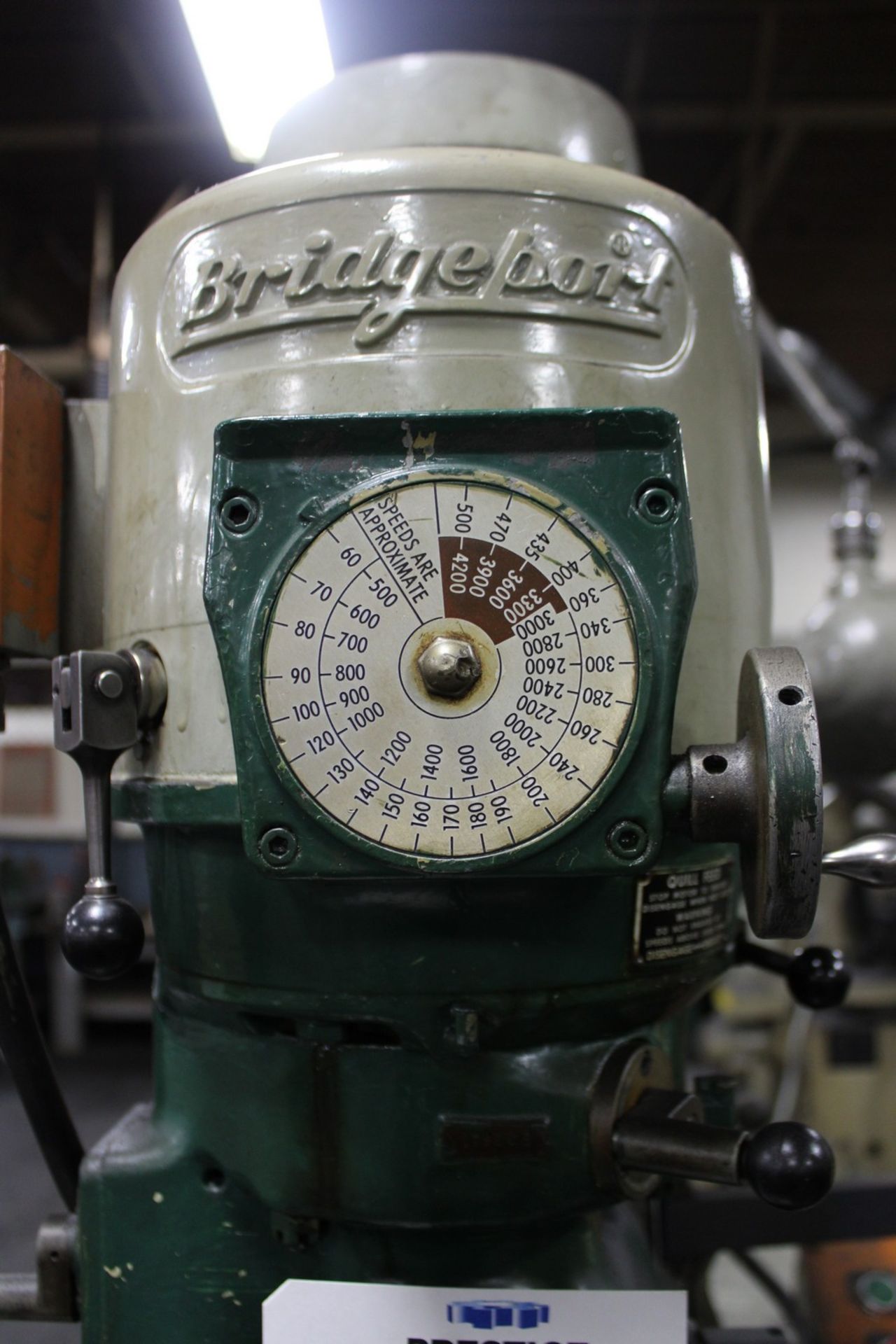 Bridgeport Vertical Milling Machine - Image 3 of 14