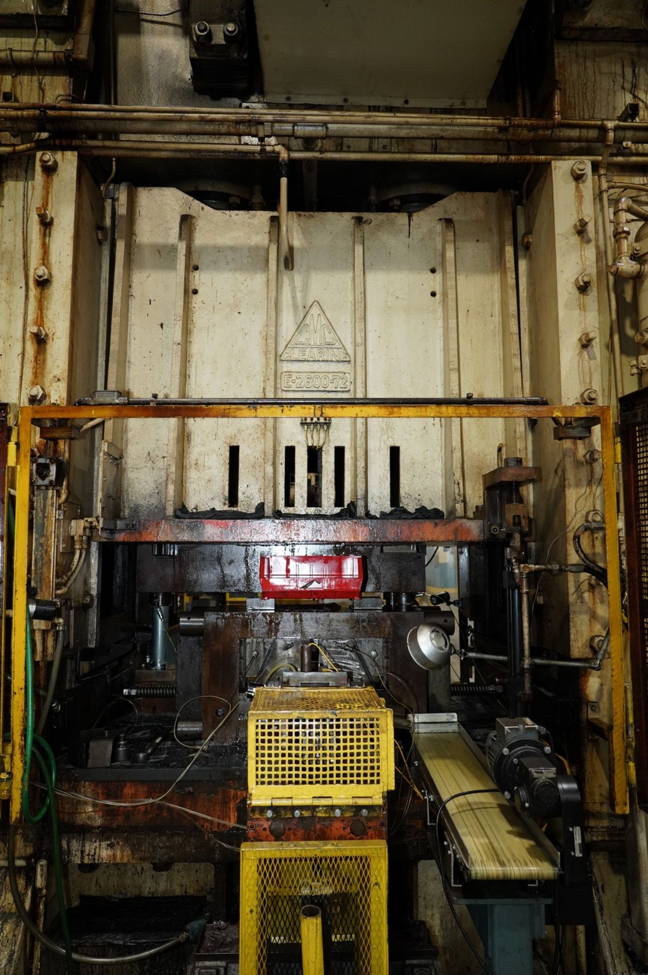 Clearing Model E-2600-72 600 Ton Press - Image 8 of 19