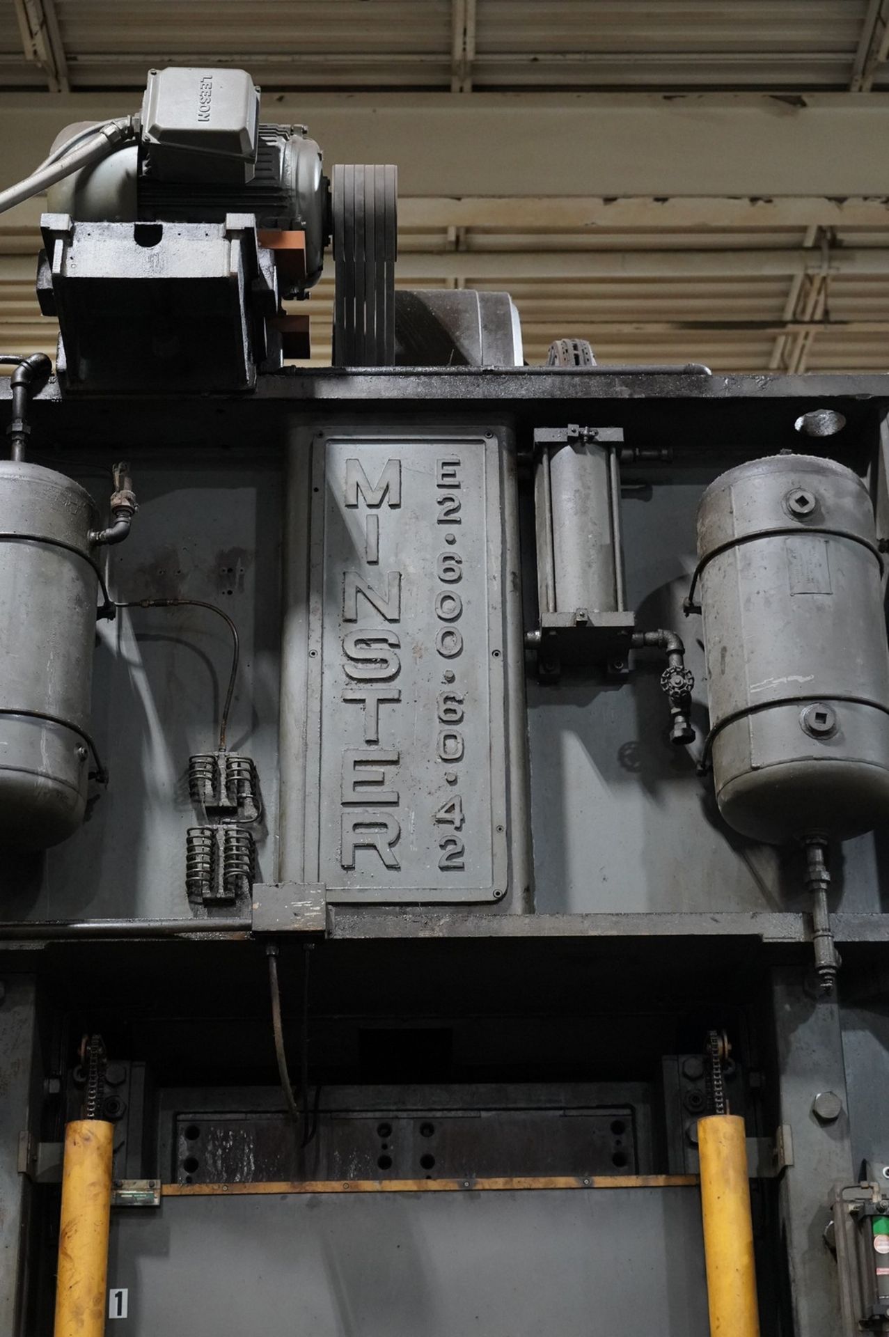 Minster Model E2-600-60-42 600 Ton Press - Image 4 of 16