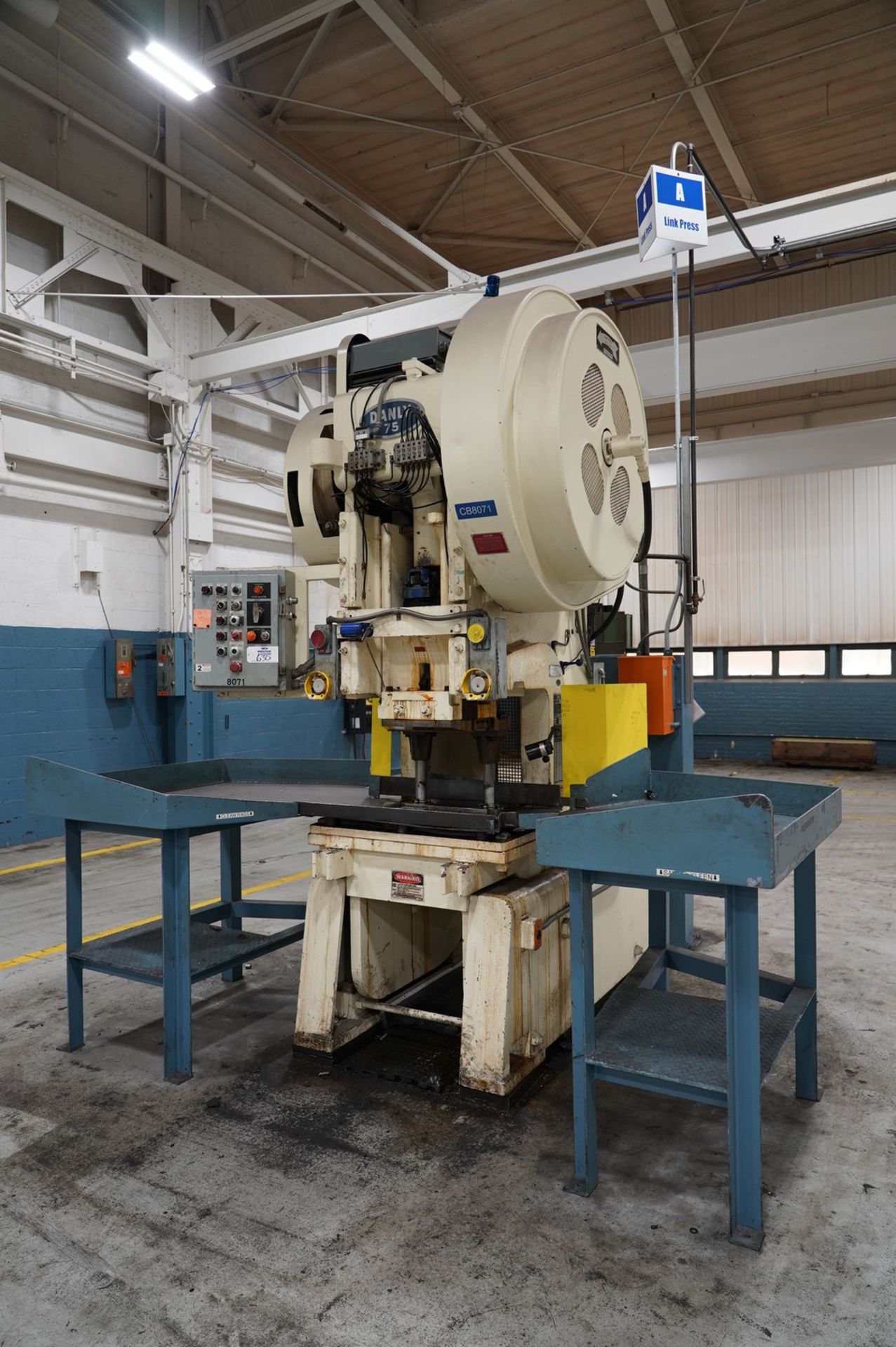 Danly 75 Ton OBI Press - Image 3 of 12