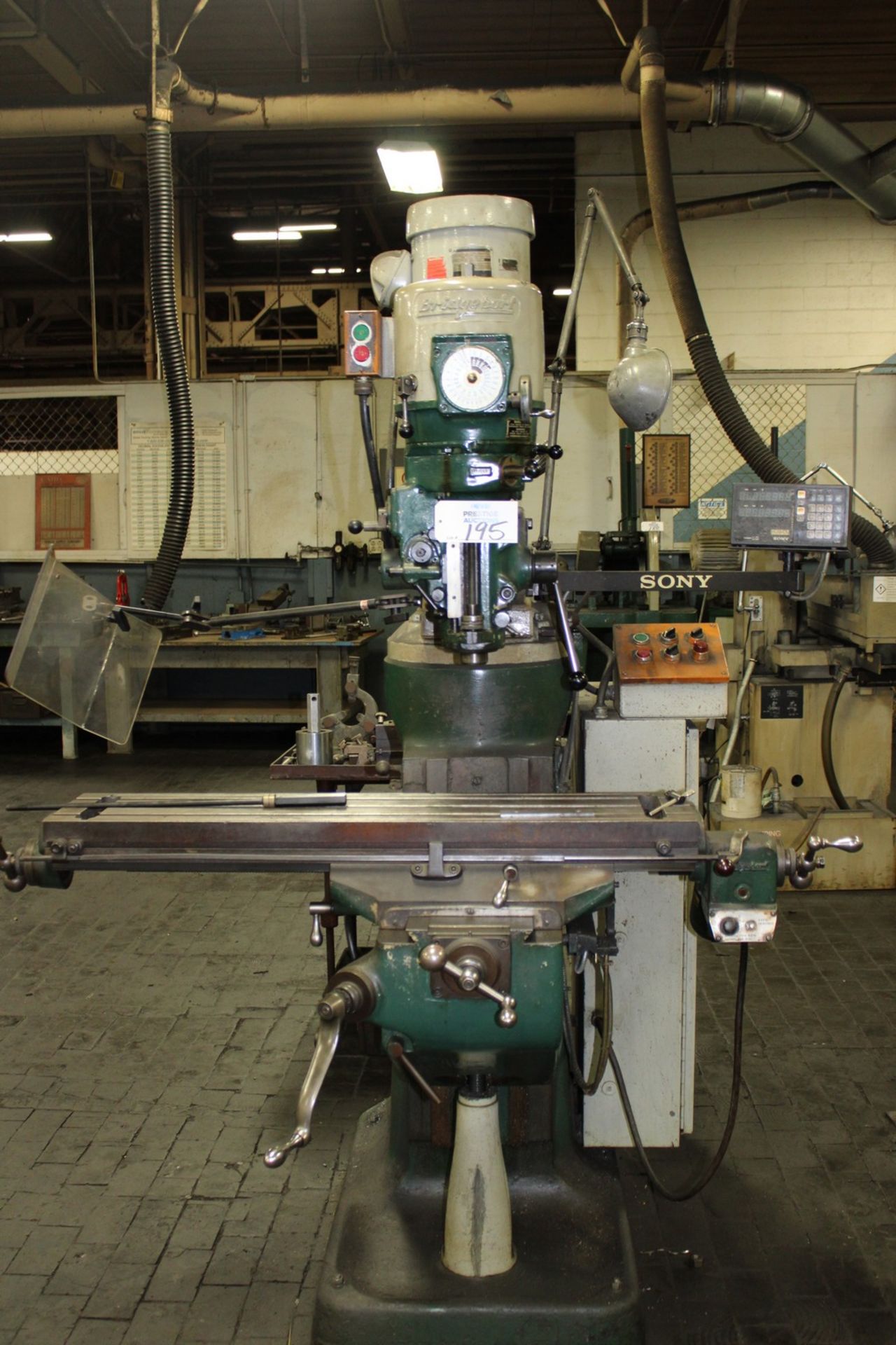 Bridgeport Vertical Milling Machine - Image 2 of 14