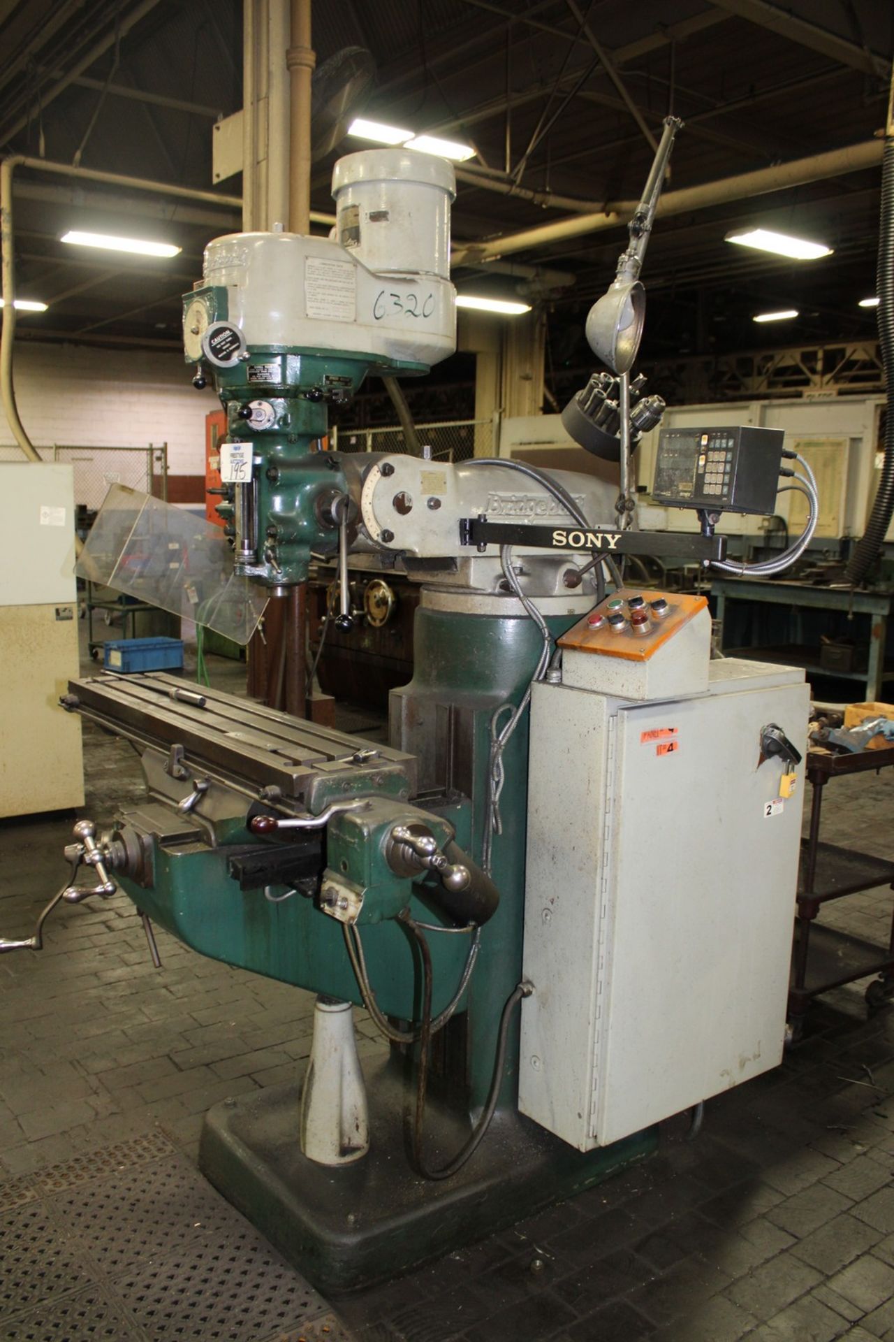 Bridgeport Vertical Milling Machine - Image 9 of 14