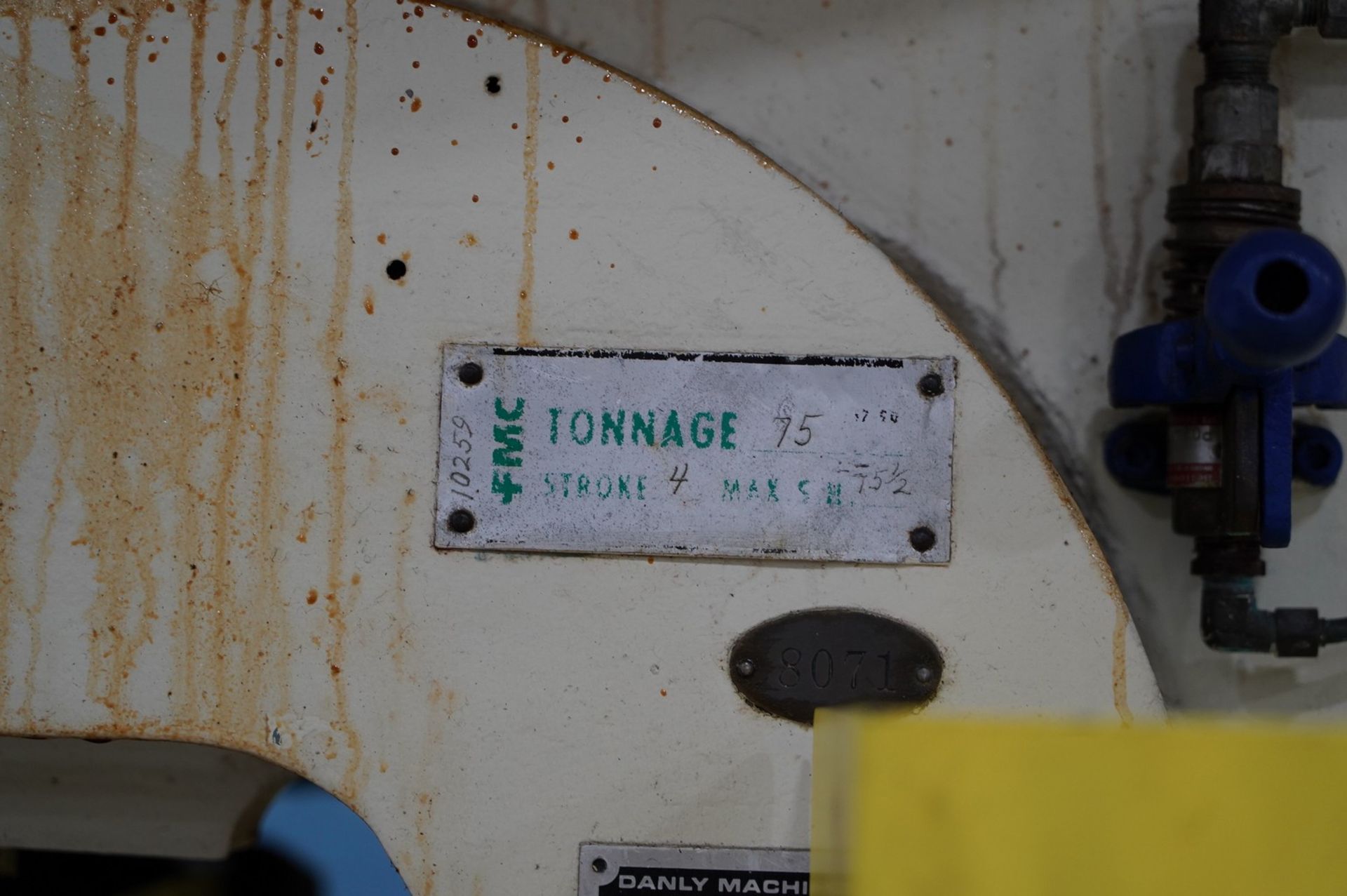 Danly 75 Ton OBI Press - Image 10 of 12