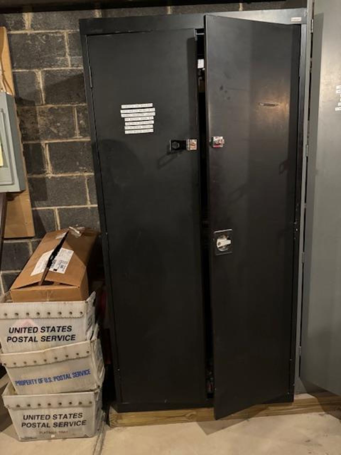DOUBLE DOOR SUPPLY CABINET WITH OFFICE SUPPLIES (Located in Willow Grove, PA) - Image 4 of 5