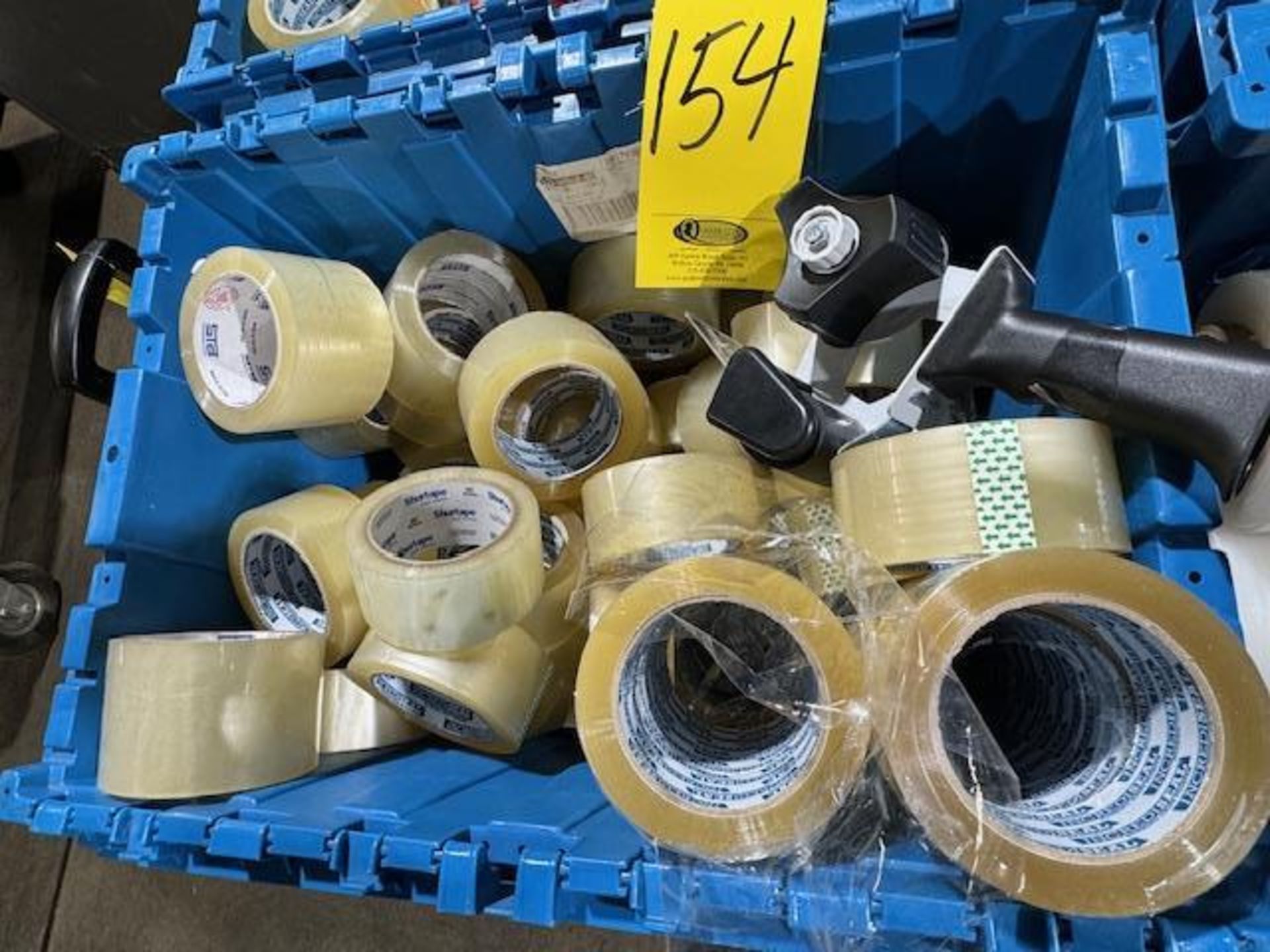 ASSORTED SEALING TAPE, TAPE GUNS, NYLON TAPE, HAND AND PALLET WRAP (Located in Southampton, PA) - Image 3 of 4
