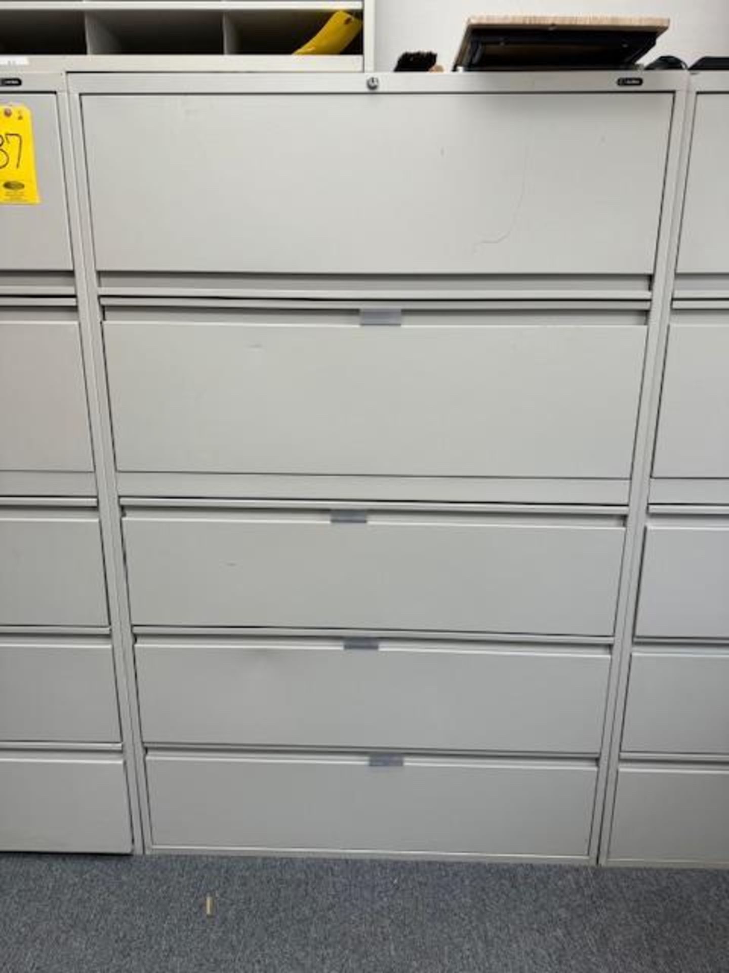 (2) GLOBAL 42 IN. 5-DRAWER LATERAL FILES (Located in Willow Grove, PA) - Image 2 of 2