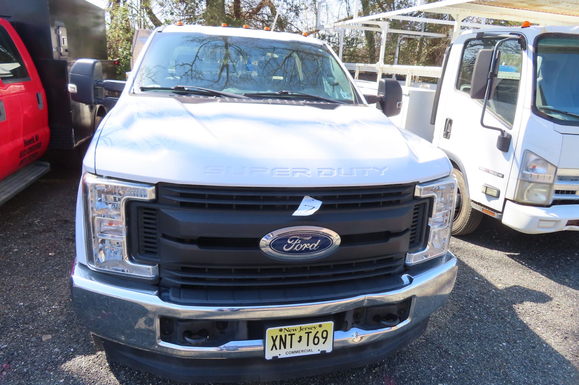 2017 FORD 350XL POWER STROKE 6.7L TURBO DIESEL CREW CAB 4X4 DUALLY UTILITY BODY TRUCK…