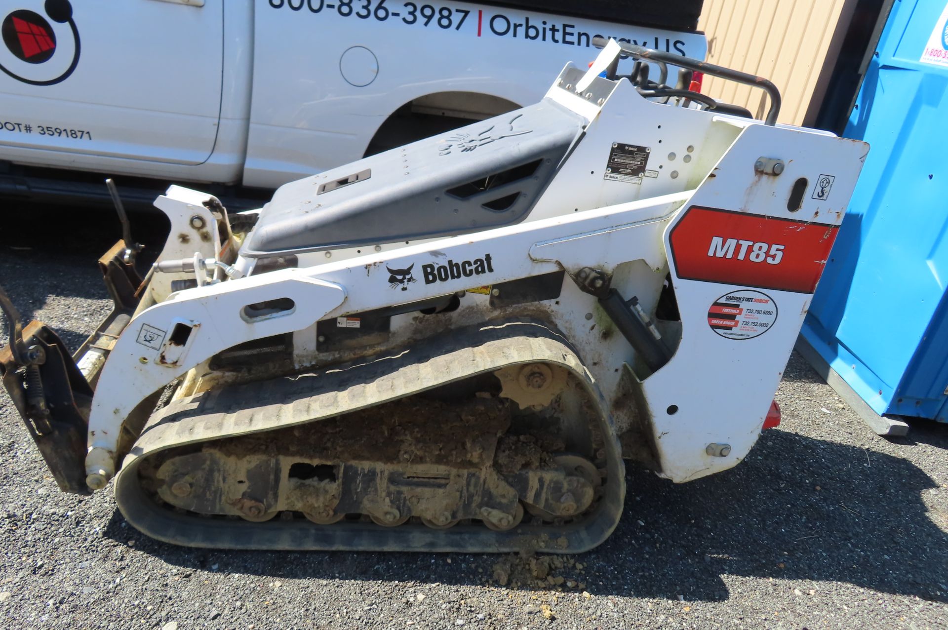 2020 BOBCAT MT85 MINI TRACK LOADER, S/N B3TR20113… - Image 3 of 25