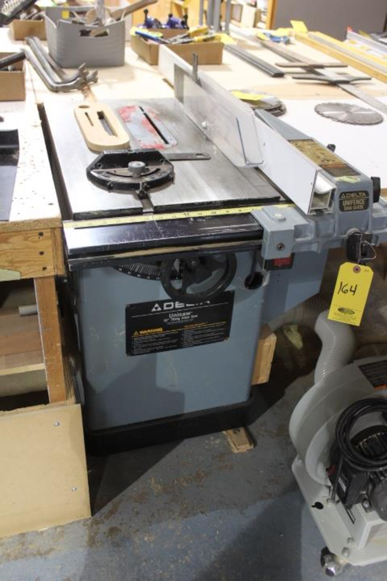 DELTA UNISAW 10IN. TILTING ARBOR TABLE SAW, UNIFENCE, (LOADING FEE-$100) - Image 2 of 3