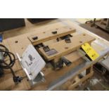 BLACK AND DECKER WORKMATE TABLE AND HINGE MATE JIG