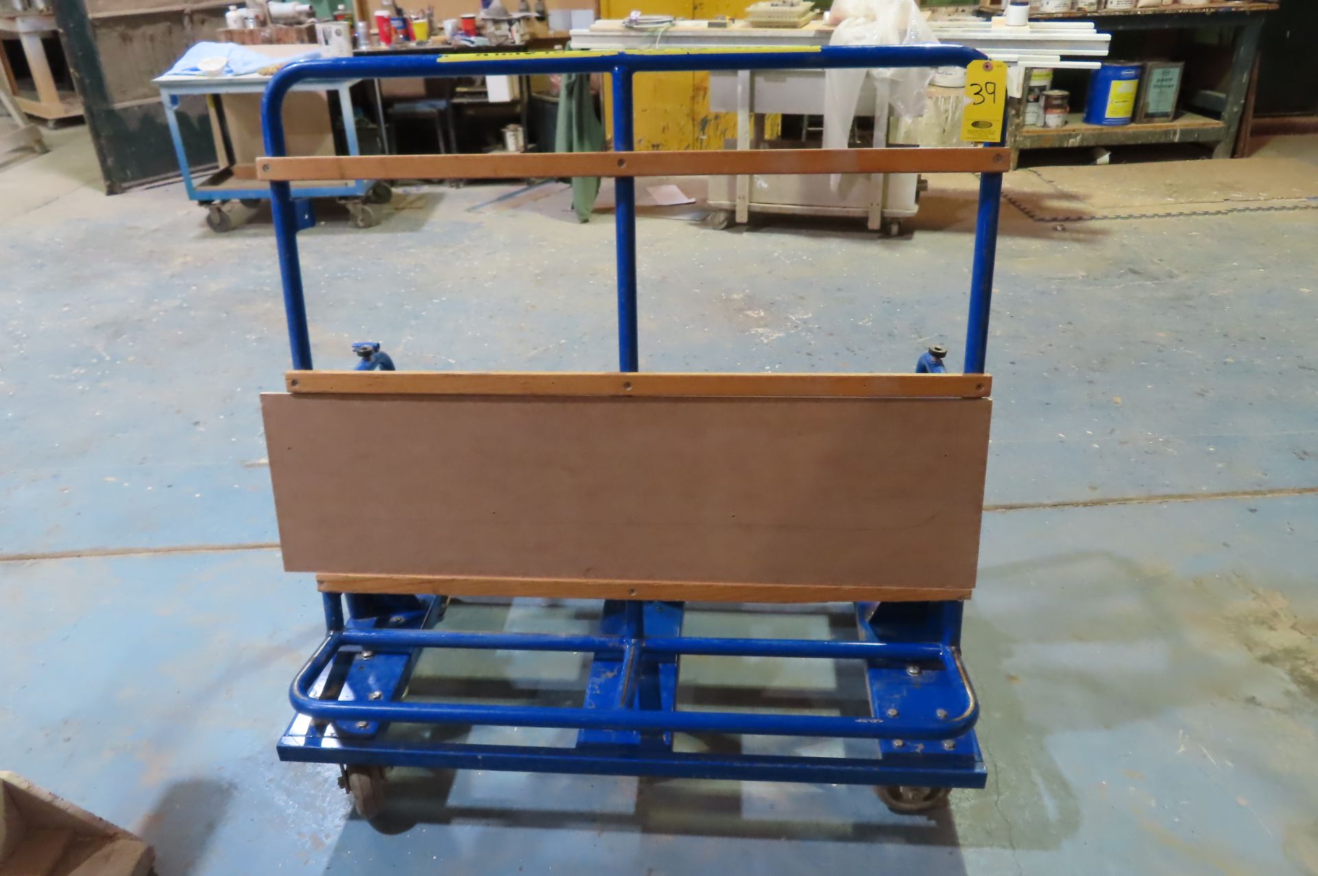 ADAPA SCISSOR LIFT PANEL HANDLER SHOP CART - Image 3 of 3