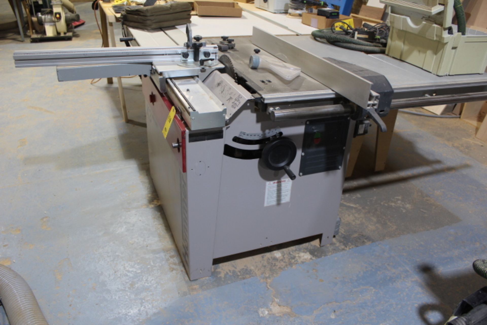 2012 HAMMER K3 WINNER/05 SLIDING TILTING TABLE SAW, S/N 51.09.200.12, 12 IN. BLADE DIA., , 4.0 KW, 1