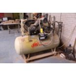 INGERSOLL RAND 10 HP MDL. 2545E10VFP RECIPROCATING AIR COMPRESSOR, 175 PSIG, 1050 RPM…