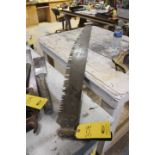 VINTAGE 2-PERSON HAND SAW