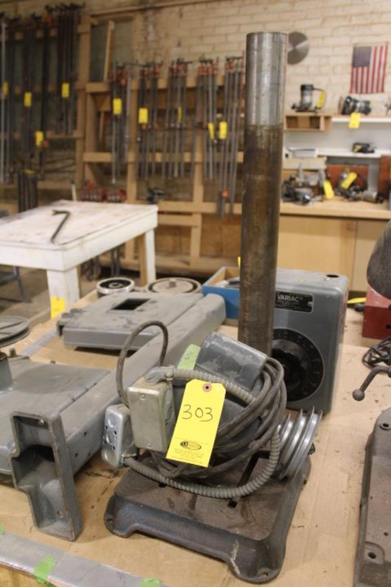 MOTOR, BENCH DRILL PRESS STAND AND VARIABLE SPEED CONTROL