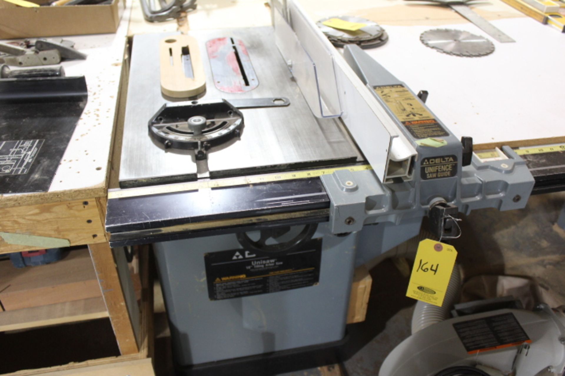 DELTA UNISAW 10IN. TILTING ARBOR TABLE SAW, UNIFENCE, (LOADING FEE-$100) - Image 3 of 3