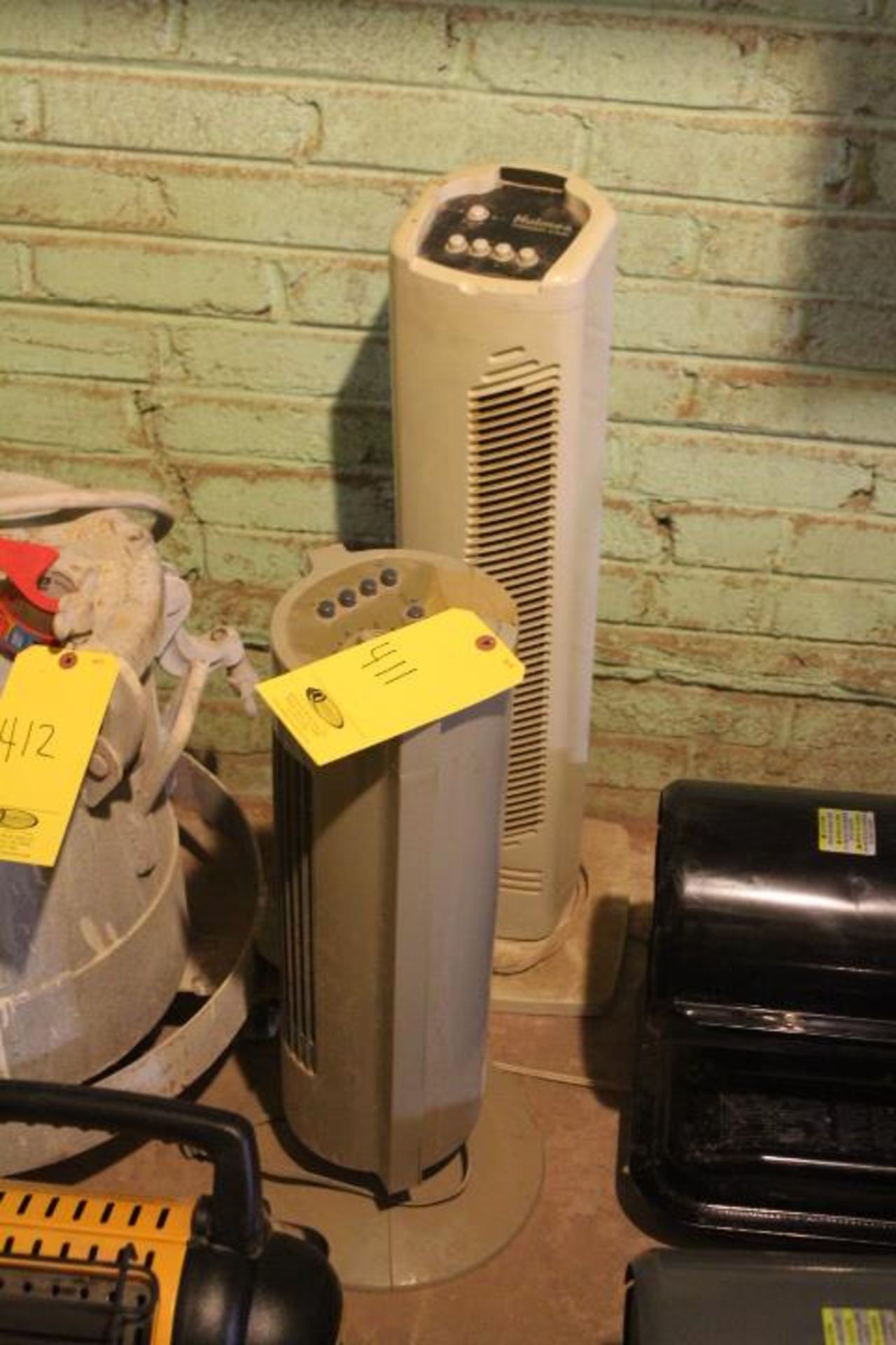 (2) ELECTRIC HEATERS