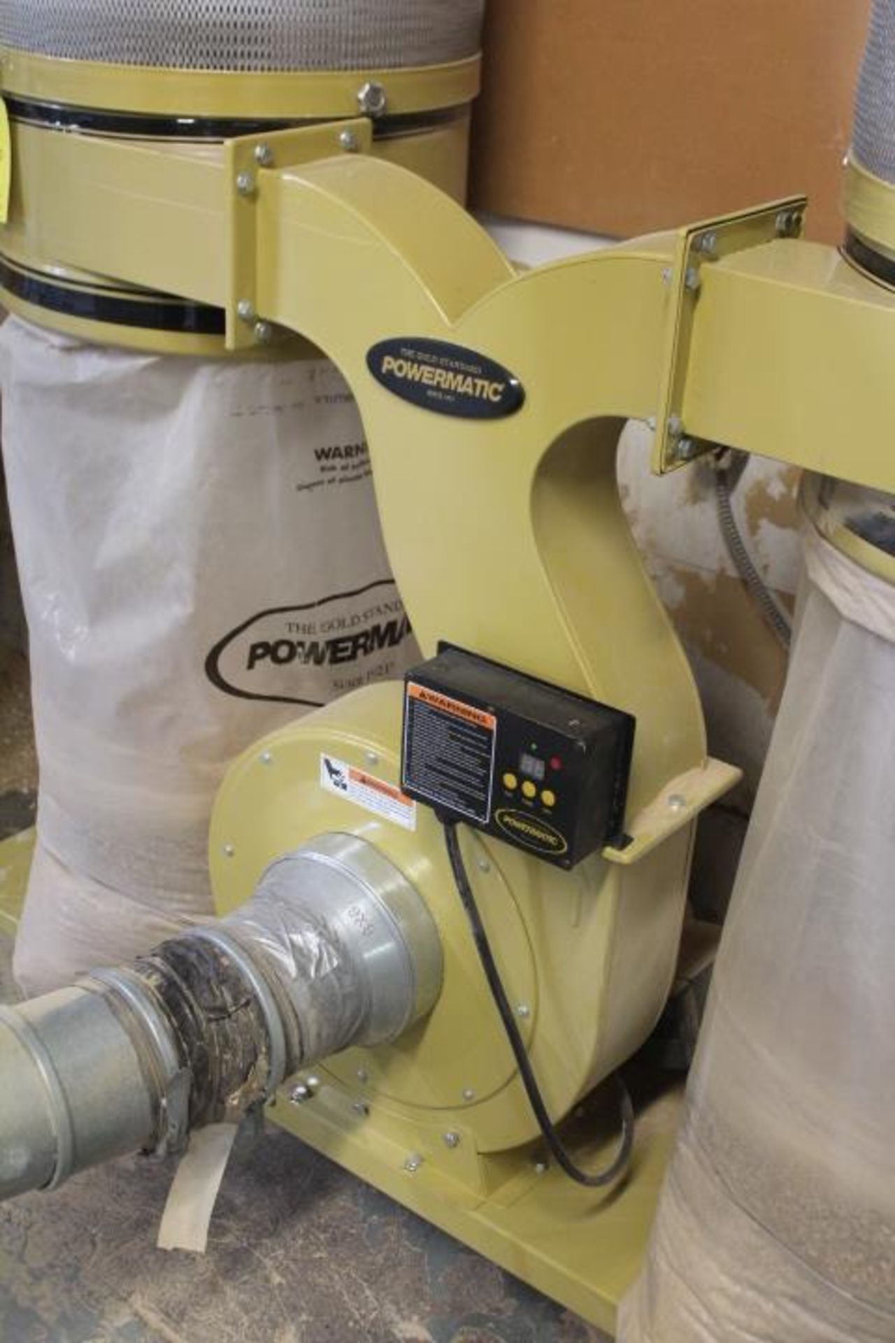 POWERMATIC 3-HP 4-BAG PORTABLE DUST COLLECTOR - Image 3 of 3