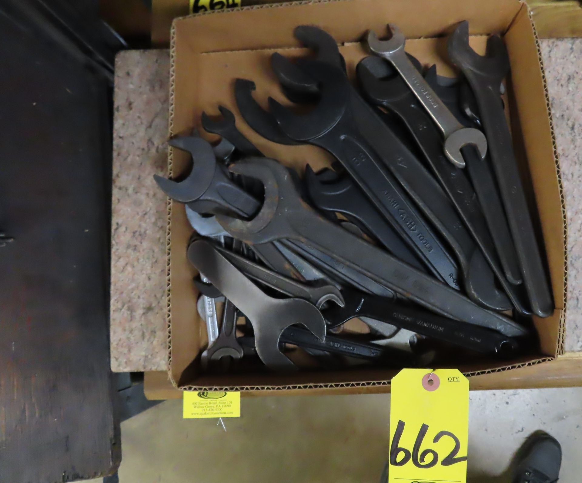 ASSORTED OPEN END WRENCHES