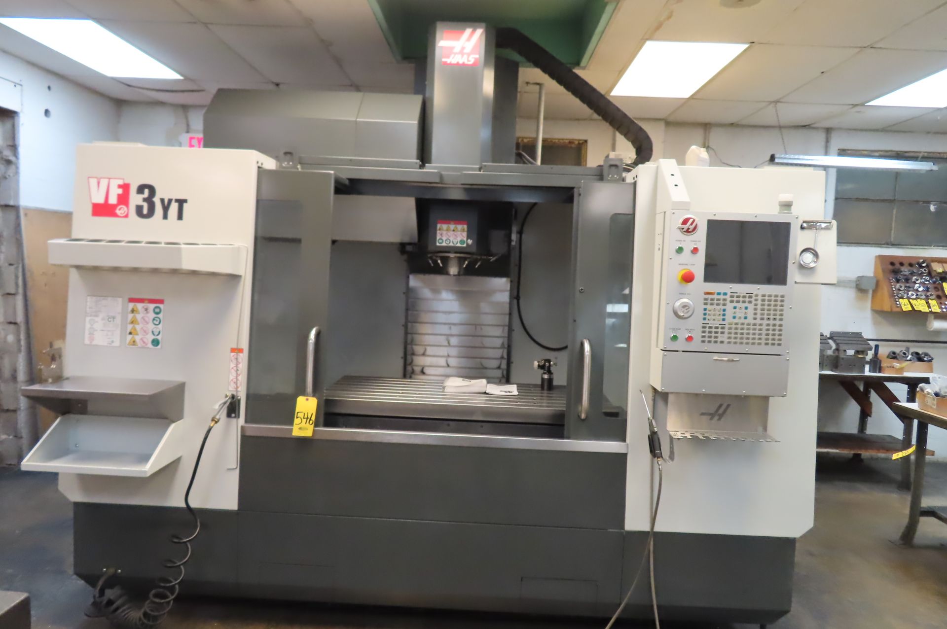 2018 HAAS VF-3YT CNC VERTICAL MACHINING CENTER