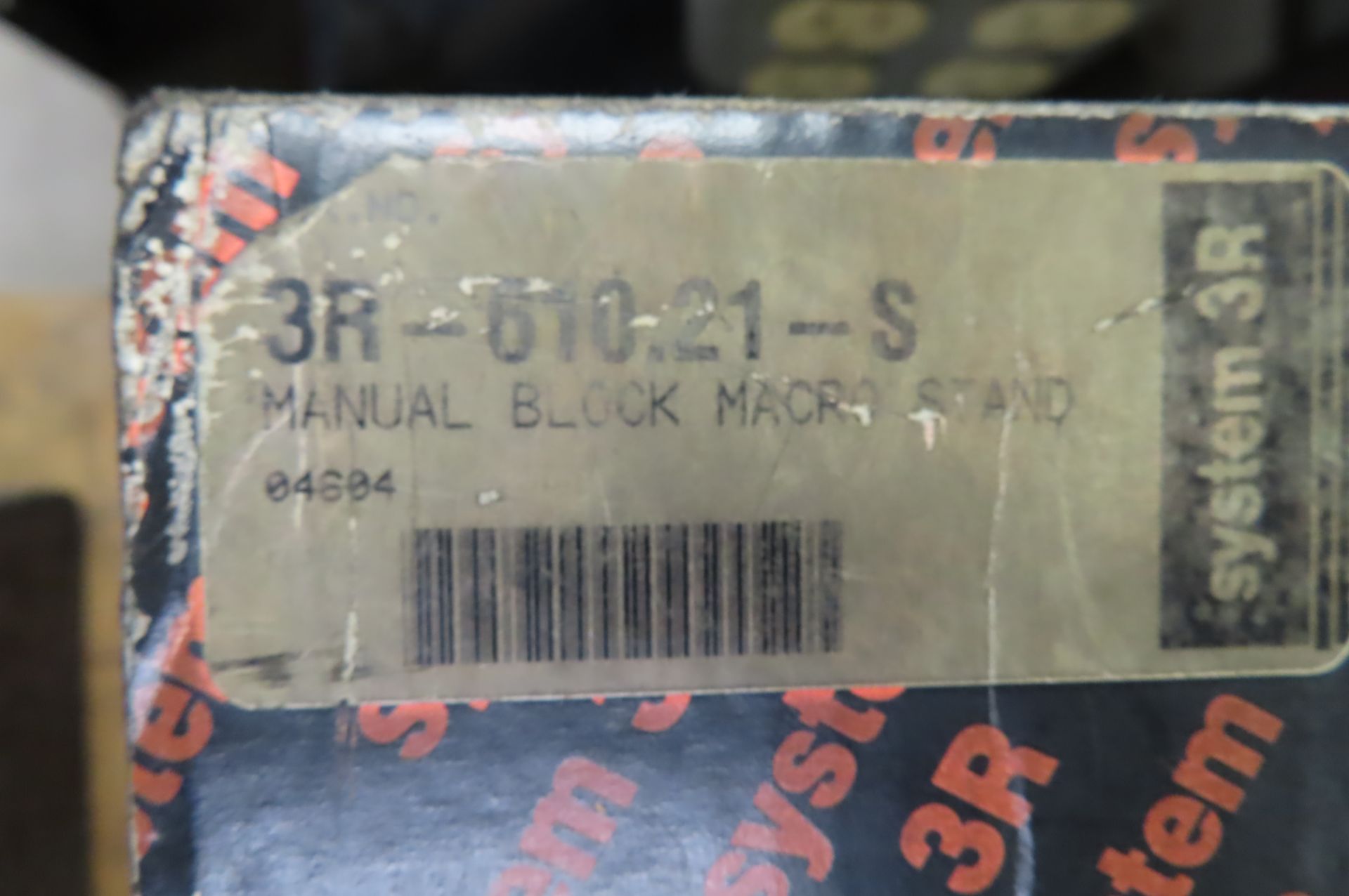 SYSTEM 3R 610.21-S MANUAL BLOCK MACRO STAND - Image 3 of 3