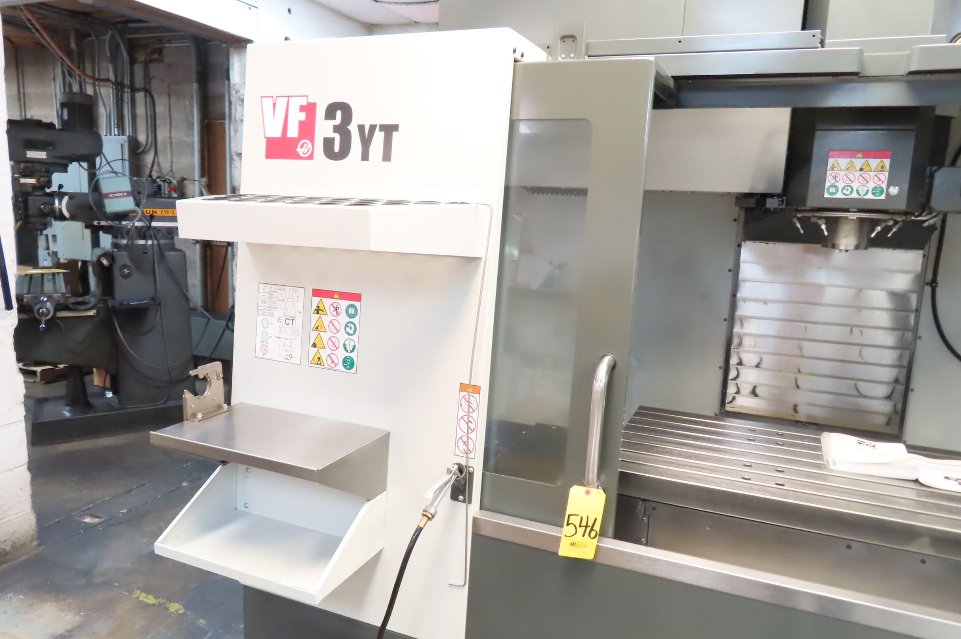 2018 HAAS VF-3YT CNC VERTICAL MACHINING CENTER - Image 4 of 16