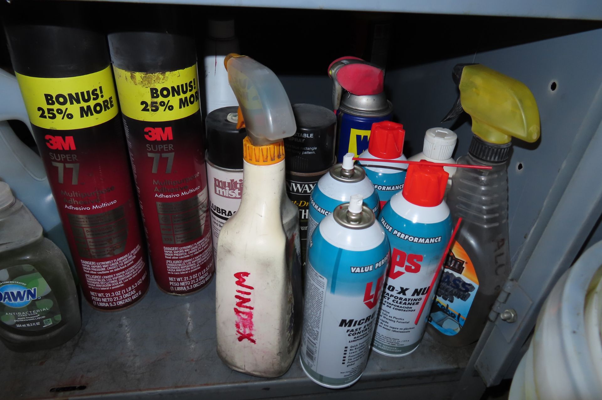 ASSORTED LUBRICANTS, FLUIDS, SPRAYS AND … - Image 7 of 11