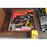 ASSORTED ALLAN KEYS AND MISC. TOOLS