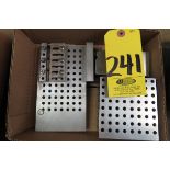 4 X 4 1/2 IN. AND 4 X 7 IN. MILLED FIXTURE PLATES