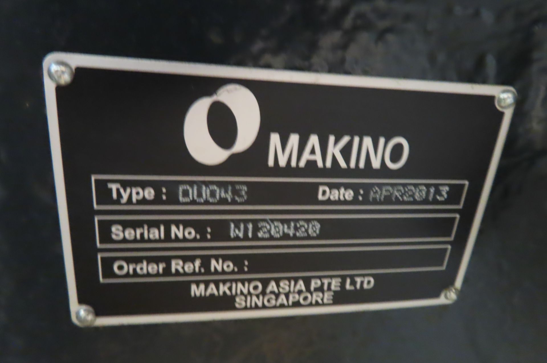 2013 MAKINO DUO43 WIRE EDM, S/N W120420 - Image 12 of 12
