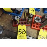 (4) ASSORTED ELECTRODE TOOL HOLDERS