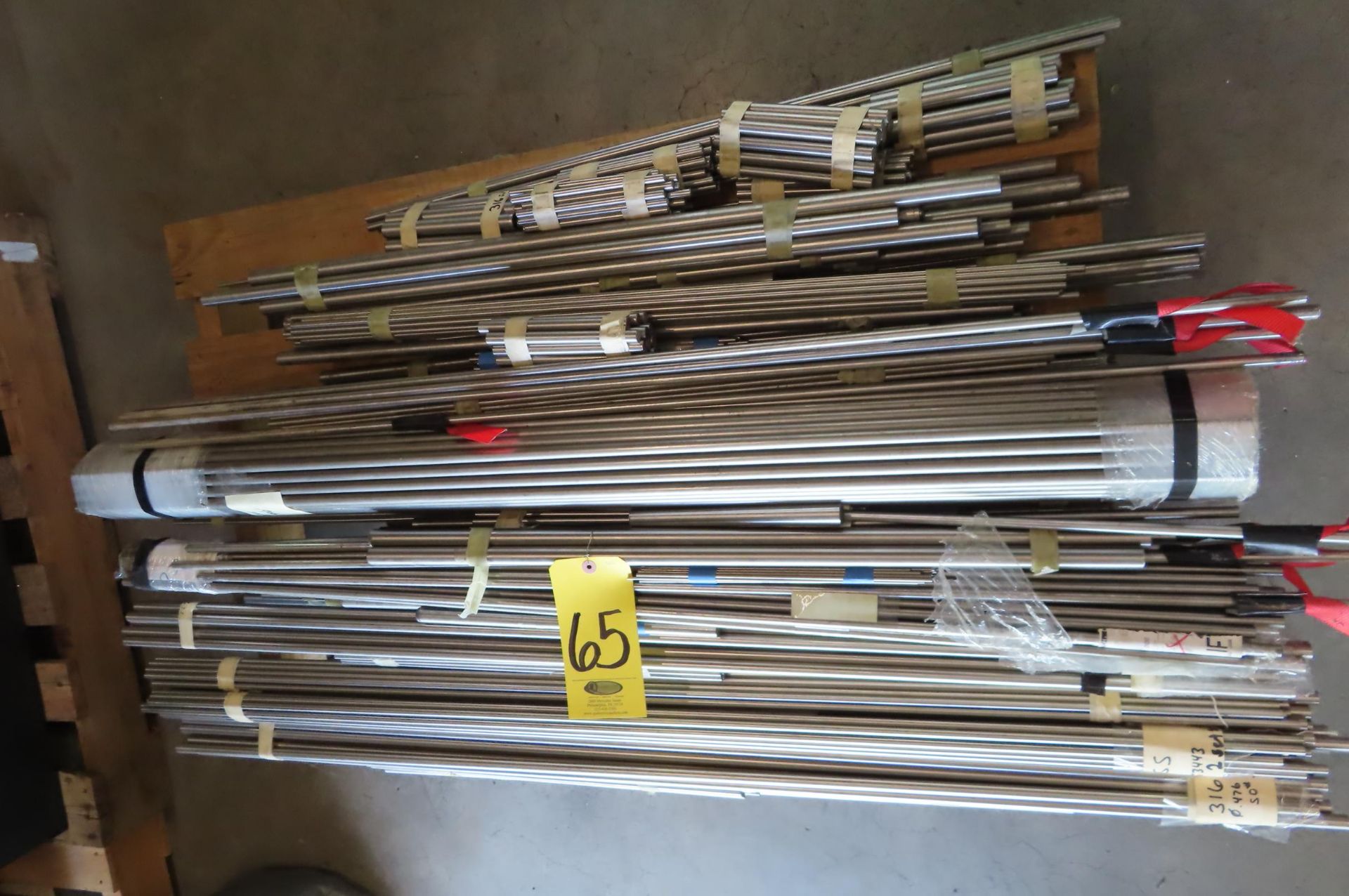 SKID OF STAINLESS STEEL RODS - Image 5 of 5