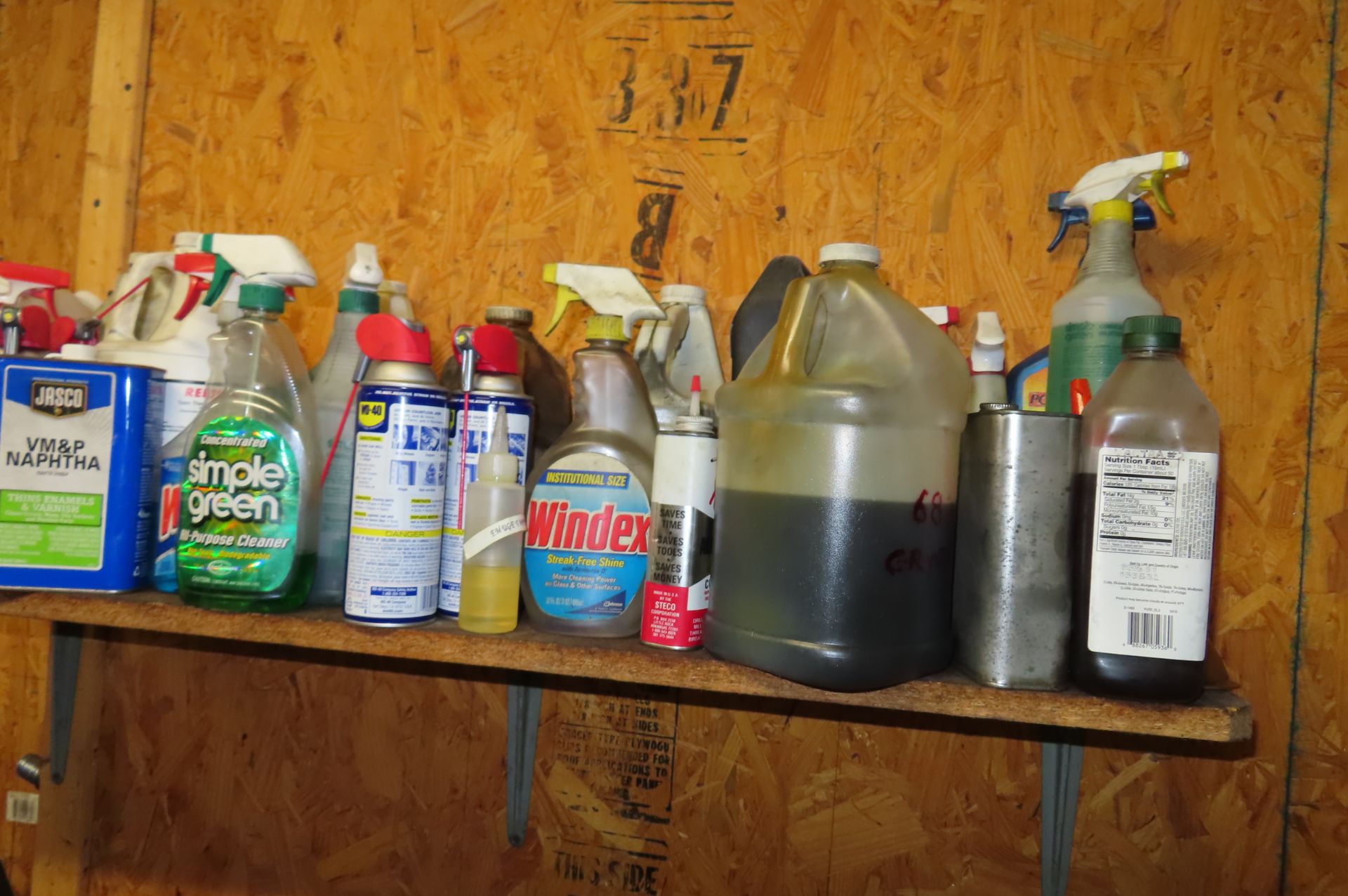 ASSORTED LUBRICANTS, FLUIDS, SPRAYS AND … - Image 9 of 11