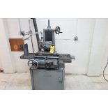 OKAMOTO OMA-450 HANDFEED SURFACE GRINDER, S/N 0A59 WITH 6 X 18. WALKER PERMANENT MAGNETIC CHUCK