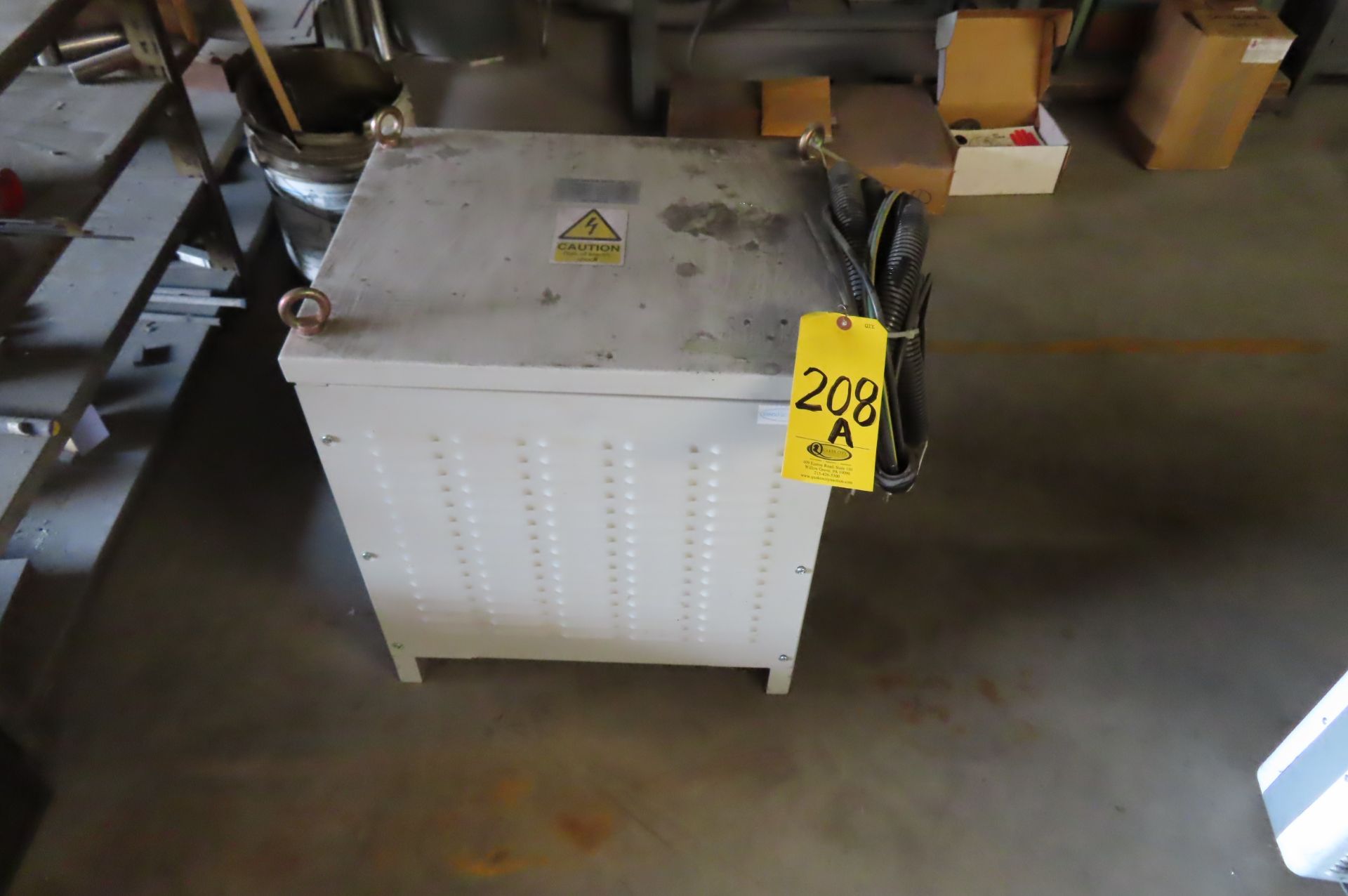 MAKINO 18 KVA TRANSFORMER, 3 PH, 50/60 HZ, NEVER INSTALLED