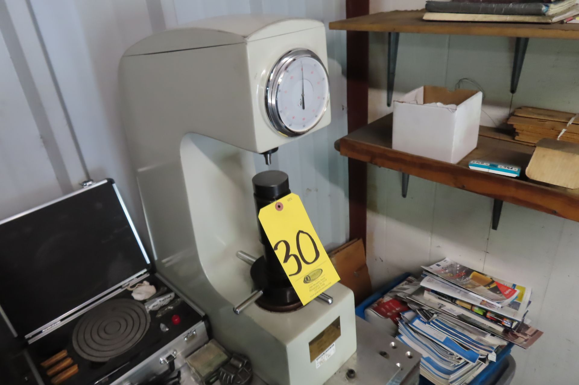 IMPORTED ROCKWELL HARDNESS TESTER, MODEL NO. HR-150A … - Image 2 of 5