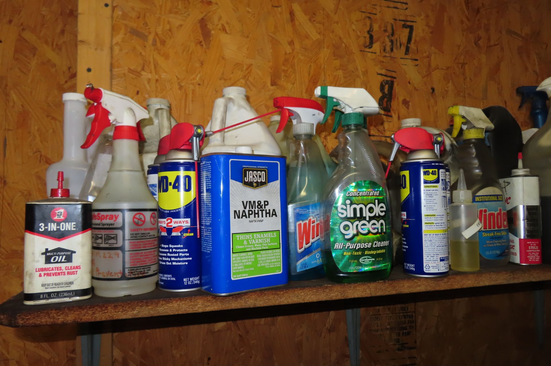 ASSORTED LUBRICANTS, FLUIDS, SPRAYS AND … - Image 8 of 11