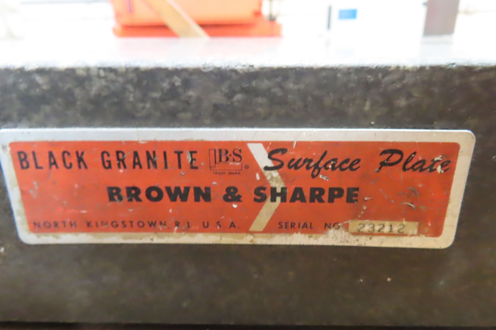 BROWN AND SHARPE 24 IN. X 18 IN. X 3 - Image 3 of 4
