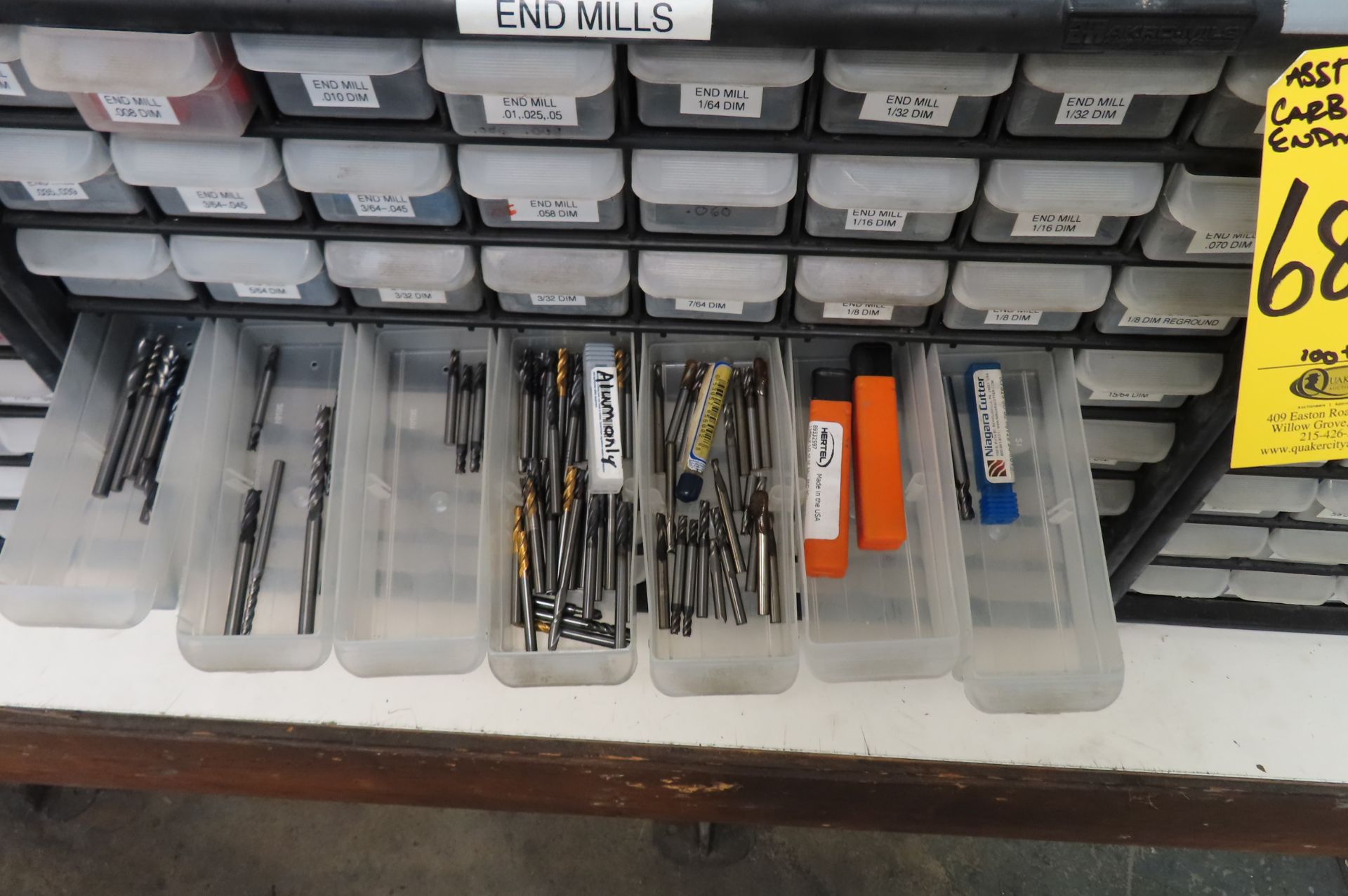 ASSORTED CARBIDE ENDMILLS (MOSTLY CARBIDE) - Image 6 of 10