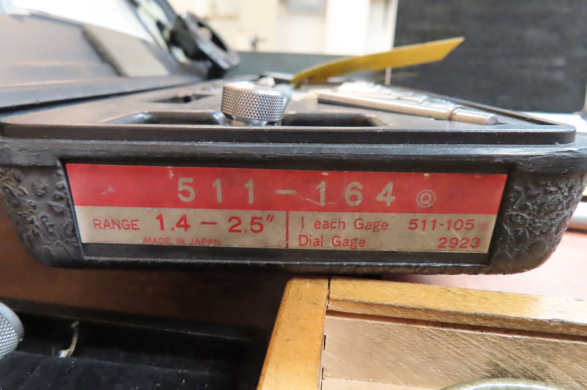 MITUTOYO 511-164 1.4 - 2.5 IN. DIAL BORE GAGE… - Image 3 of 3
