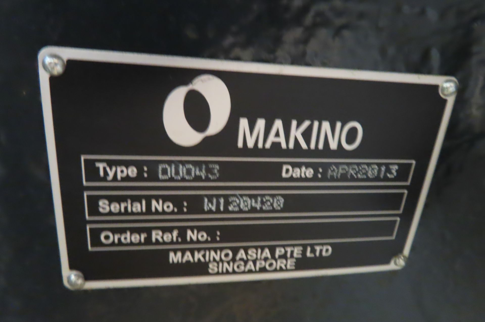 2013 MAKINO DUO43 WIRE EDM, S/N W120420 - Bild 12 aus 12