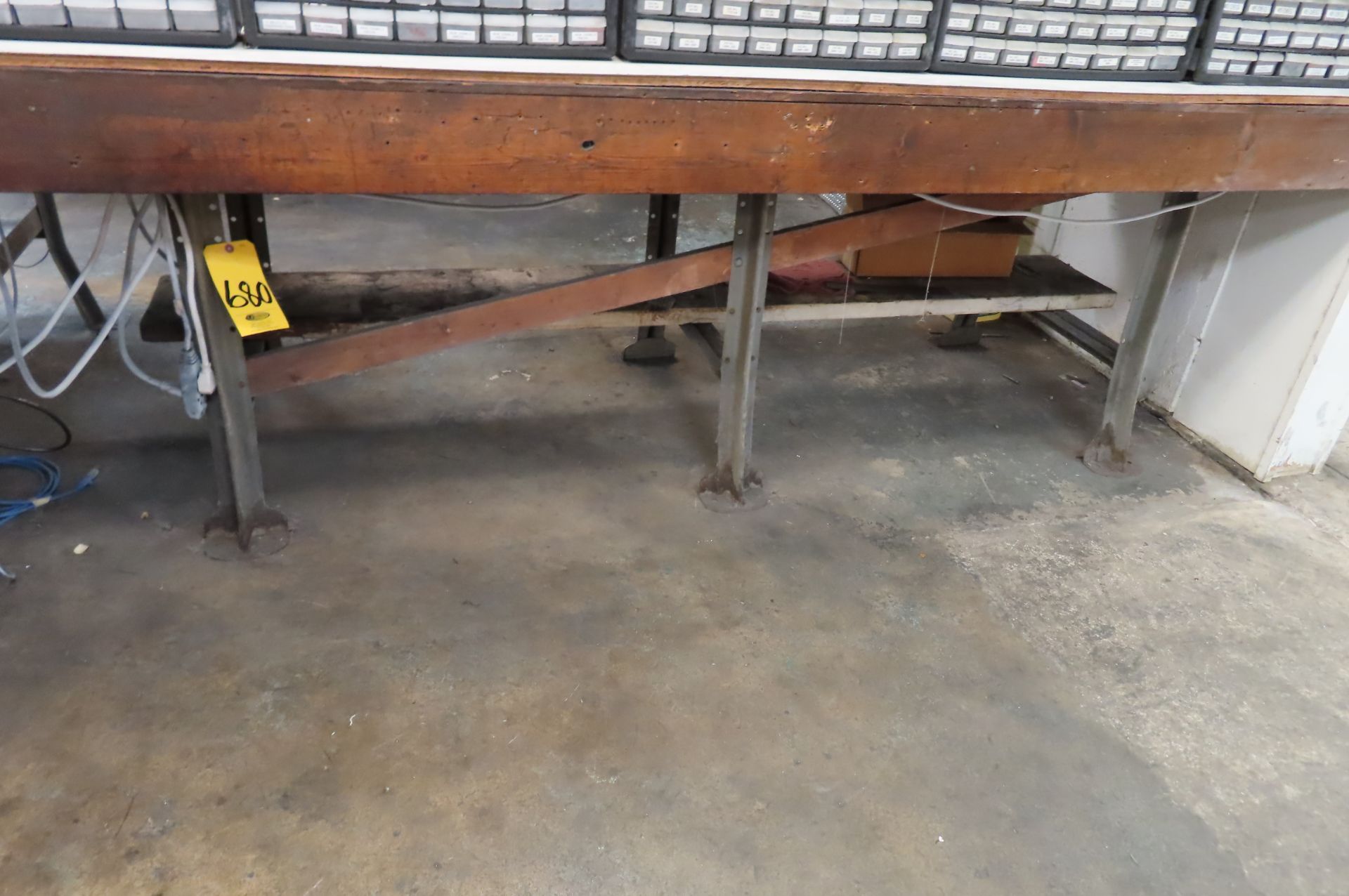 96 IN. X 40 IN. SHOP TABLE