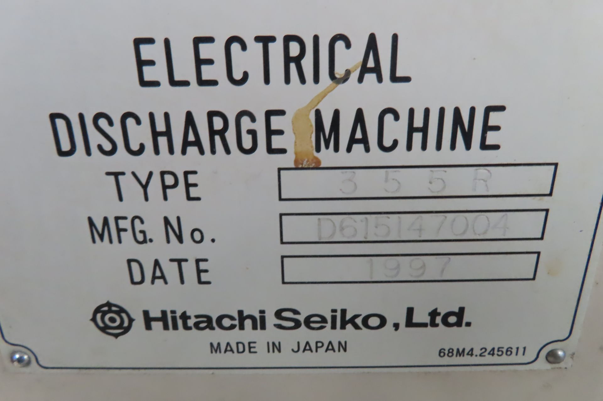 HITACHI 355R WIRE EDM WITH MARK-10W X2 CONTROL … - Image 10 of 10