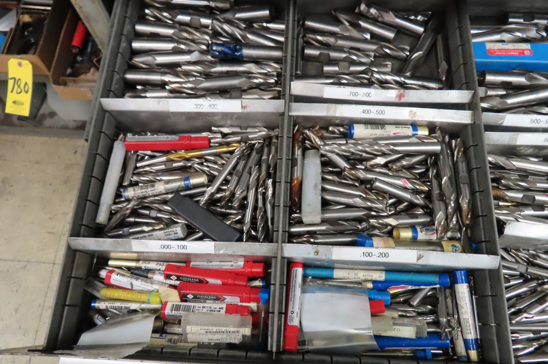 DRAWER OF ASSORTED END MILLS - Image 2 of 3