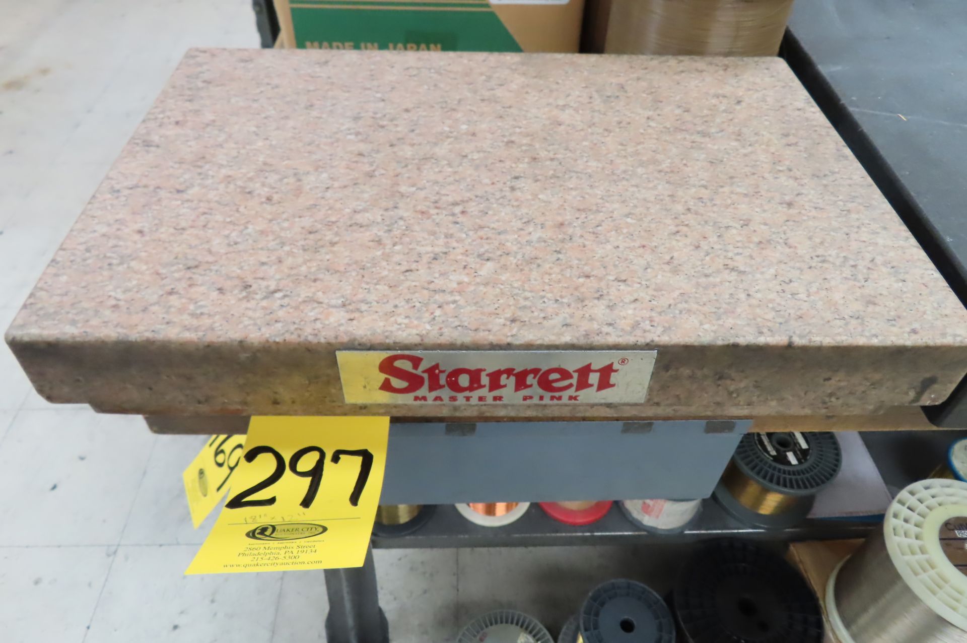 STARRETT 18 X 12 X 3 1/2 IN. PRECISION ROSE …