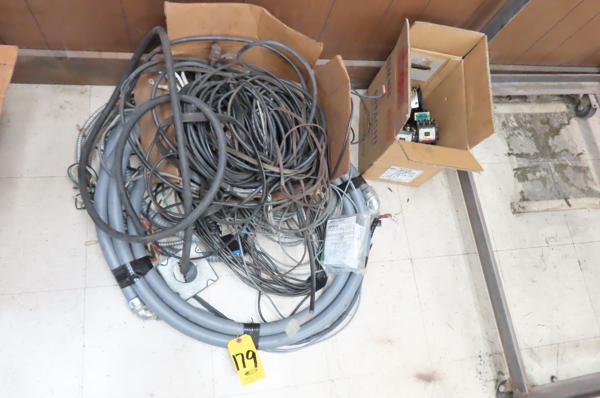 ASSORTED WIRE AND ELETRICAL MISC.